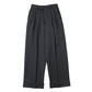 DOUBLE PLEATED WIDE TROUSERS POLWARTH TUXEDO CLOTH