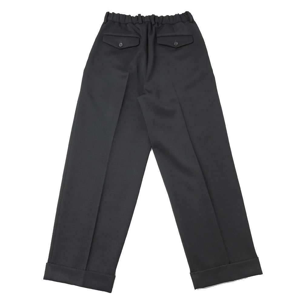DOUBLE PLEATED SEMI EASY TROUSERS POLWARTH TUXEDO CLOTH