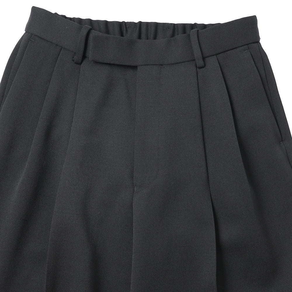 DOUBLE PLEATED SEMI EASY TROUSERS POLWARTH TUXEDO CLOTH