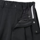 DOUBLE PLEATED SEMI EASY TROUSERS POLWARTH TUXEDO CLOTH