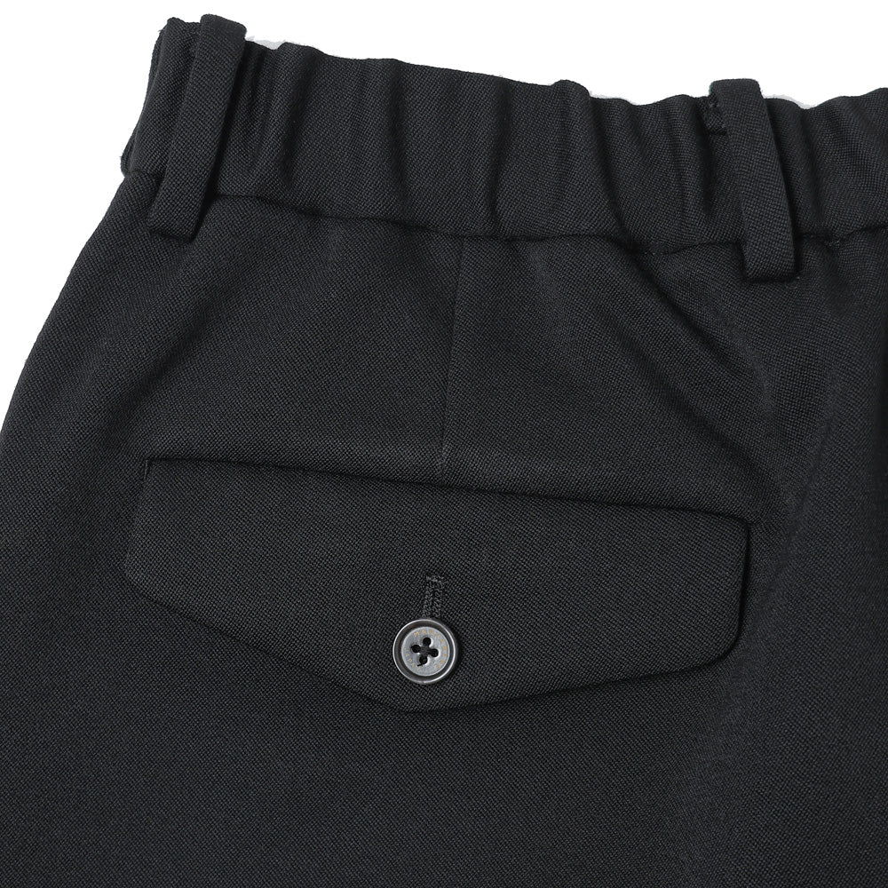 DOUBLE PLEATED WIDE TROUSERS POLWARTH TUXEDO CLOTH