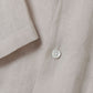 OPEN COLLAR S/S SHIRT HEMP