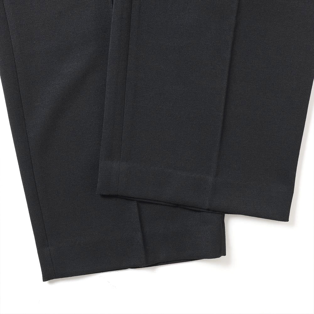 FLAT FRONT WIDE TROUSERS POLWARTH TUXEDO CLOTH