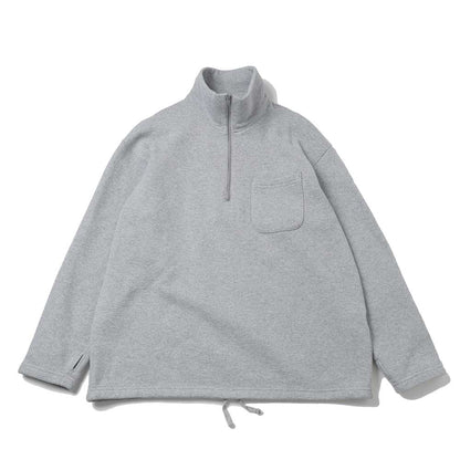 Zip Mock Neck - 12oz Cotton Fleece