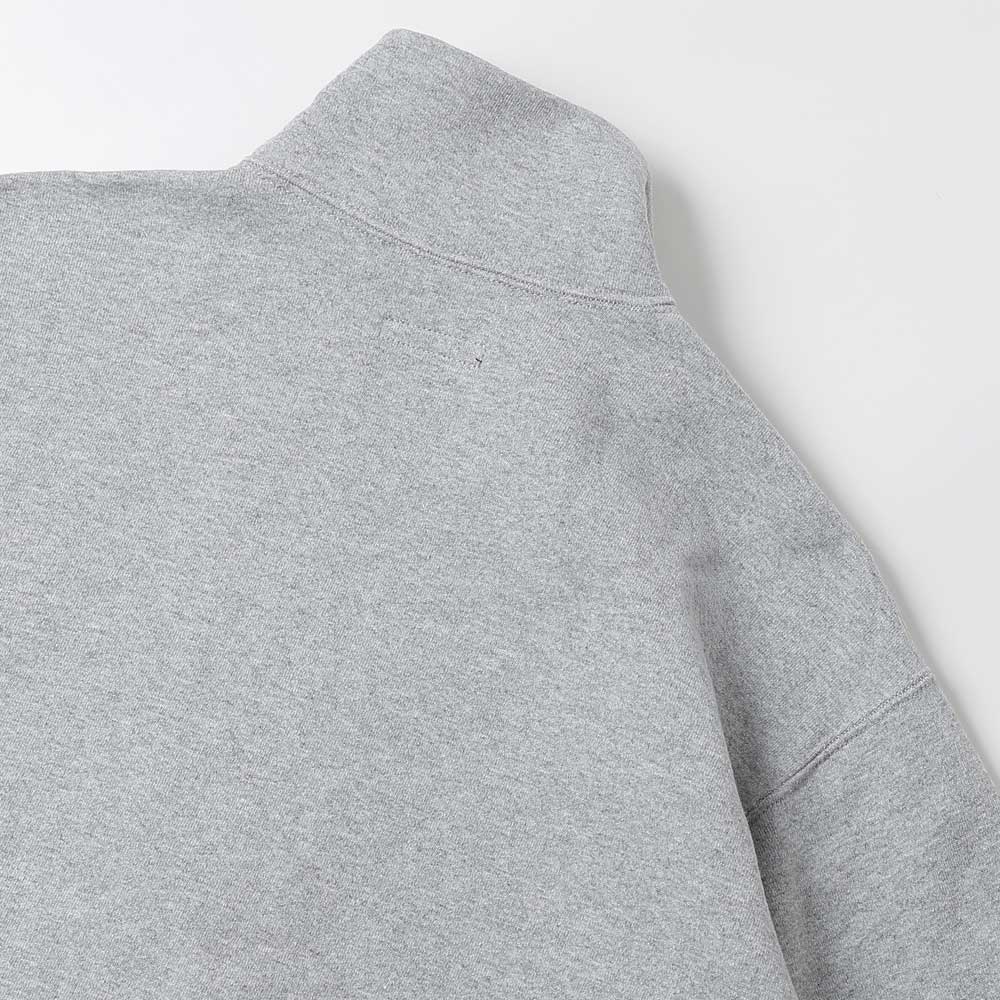 Zip Mock Neck - 12oz Cotton Fleece