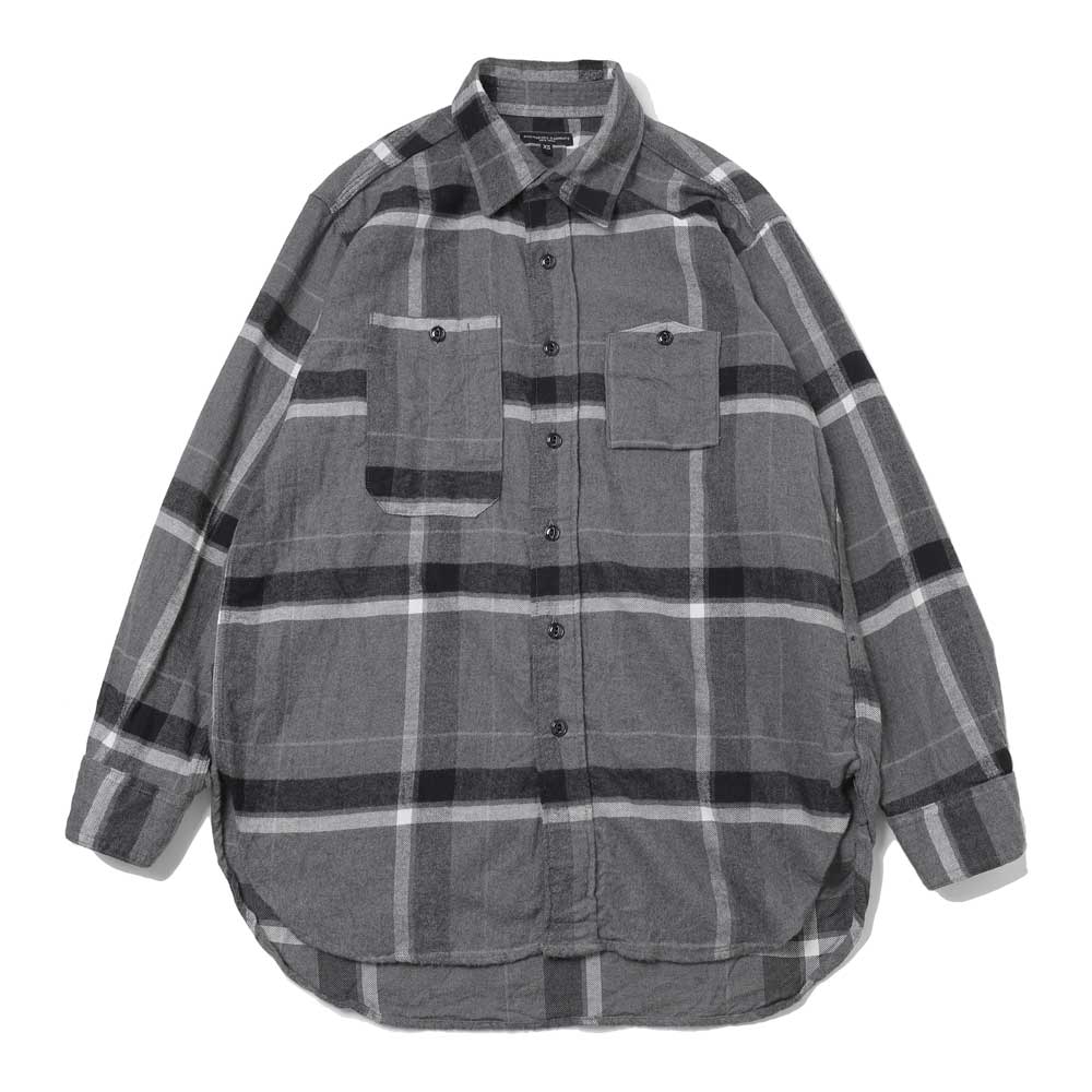 Work Shirt - Cotton Brushed Big Plaid