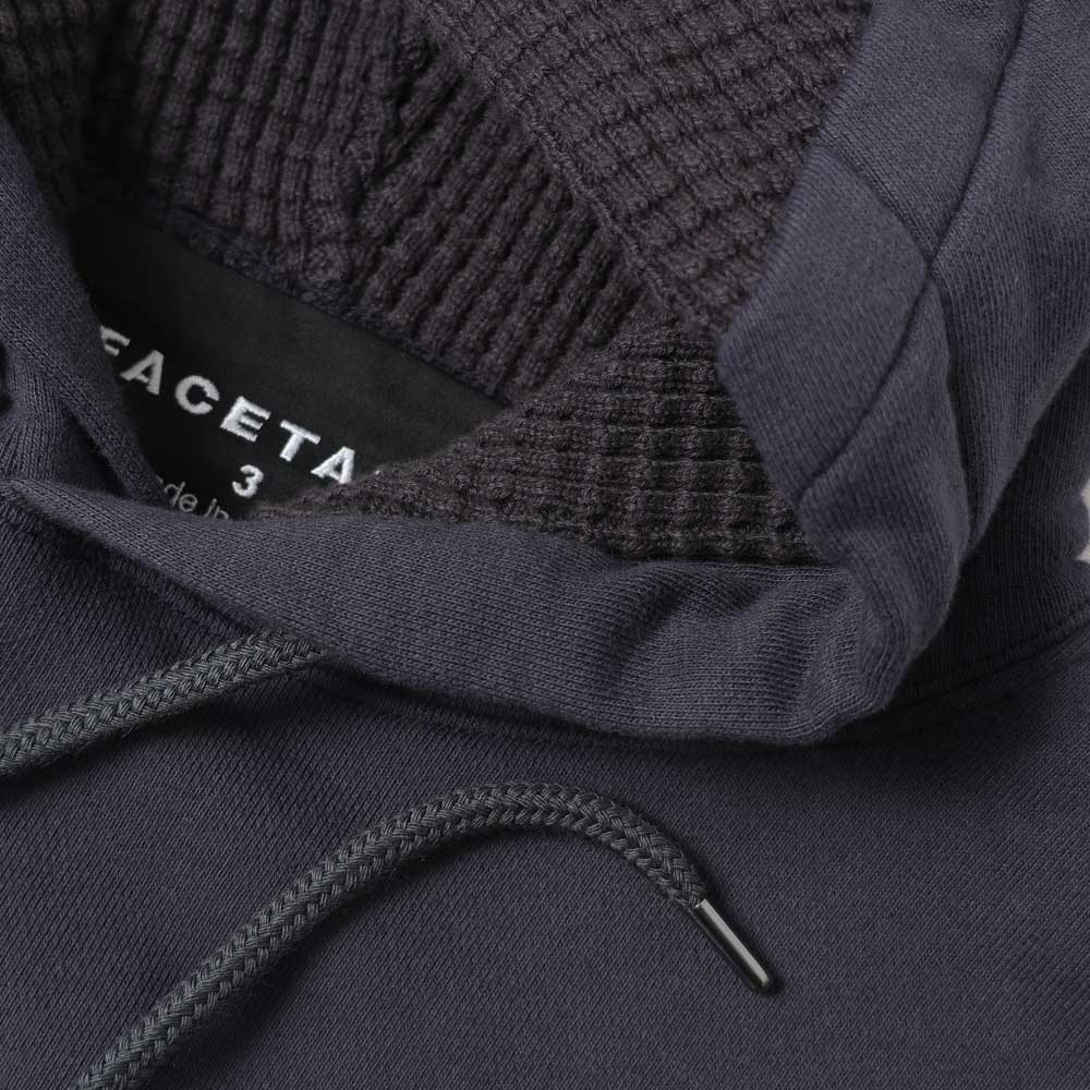 FACETASM(ファセッタズム)LAYERED HOODIE (MYK-SW-03) | FACETASM