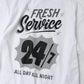 CORPORATE PRINTED S/S TEE ”ALL DAY ALL NIGHT ”
