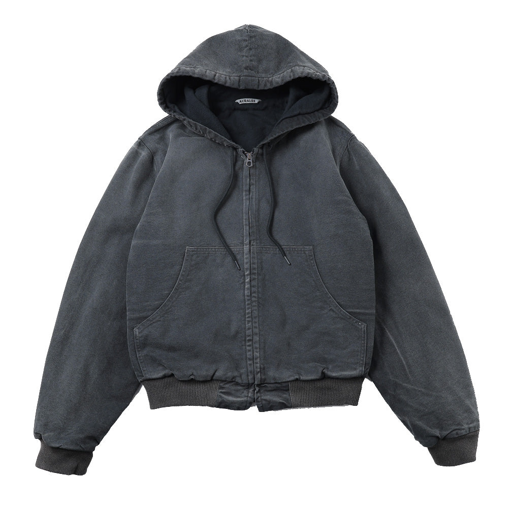 PRODUCT DYED ORGANIC COTTON DUCK SHORT ZIP PARKA