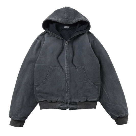 PRODUCT DYED ORGANIC COTTON DUCK SHORT ZIP PARKA