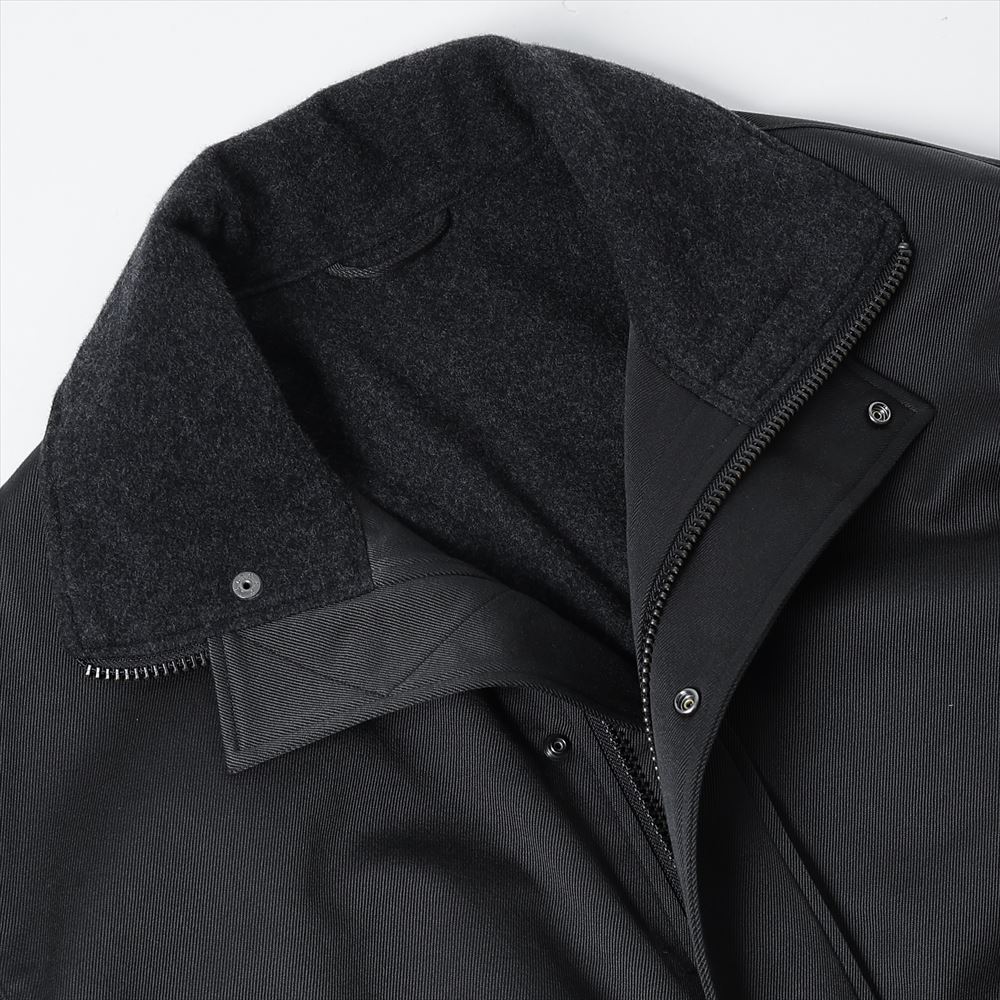 Cotton Drill Short Mil Coat