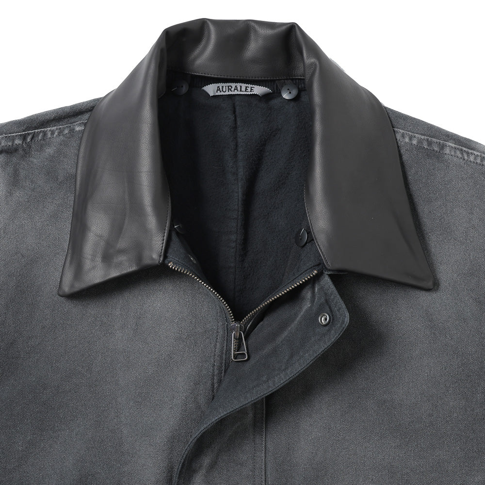 AURALEE(オーラリー) PRODUCT DYED ORGANIC COTTON DUCK BLOUSON