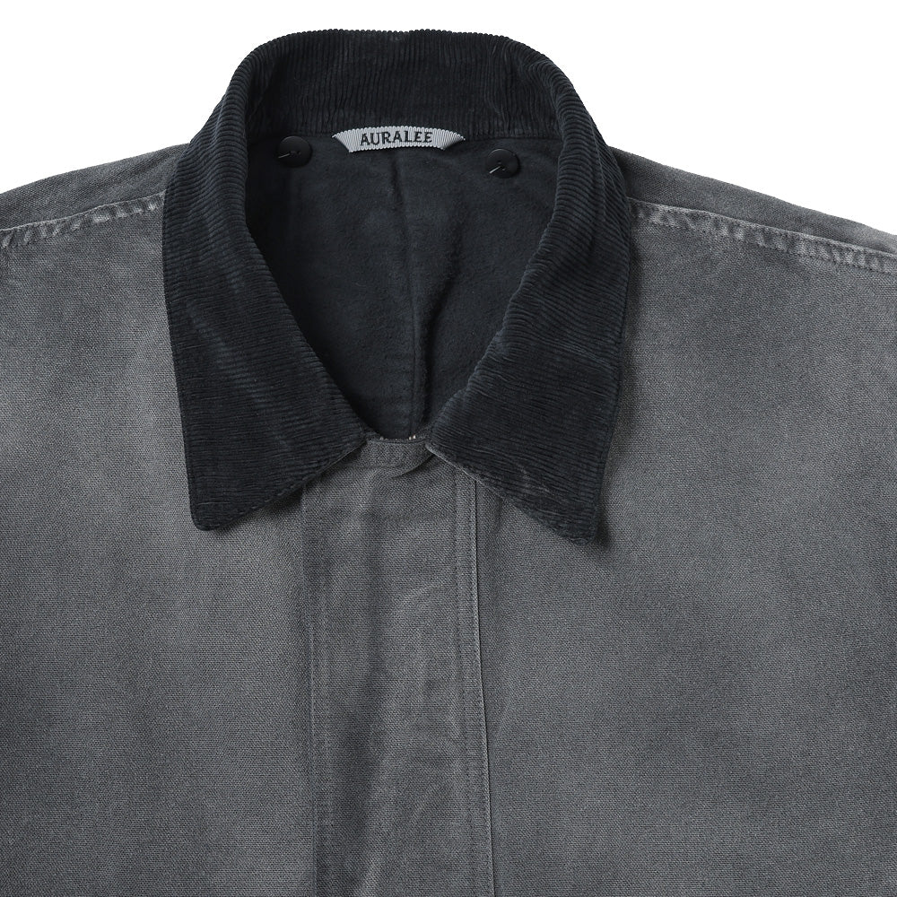 PRODUCT DYED ORGANIC COTTON DUCK BLOUSON