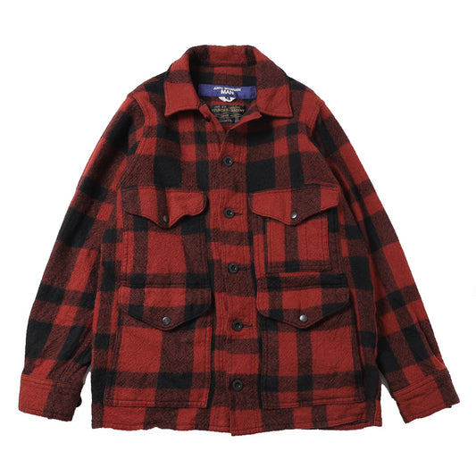 Wool check product shrunken FILSON W name J009