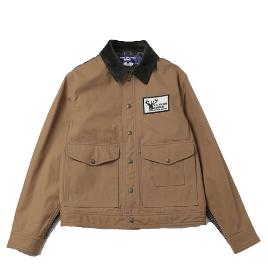 Cotton Oxford x Wool Nylon Check Filson Double Name