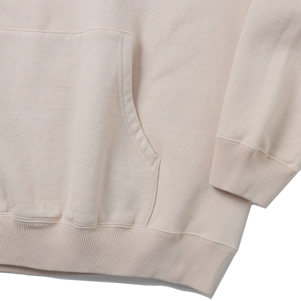 AURALEE SMOOTH SOFT BD SWEAT P/O PARKA (A25AP01TU) | AURALEE