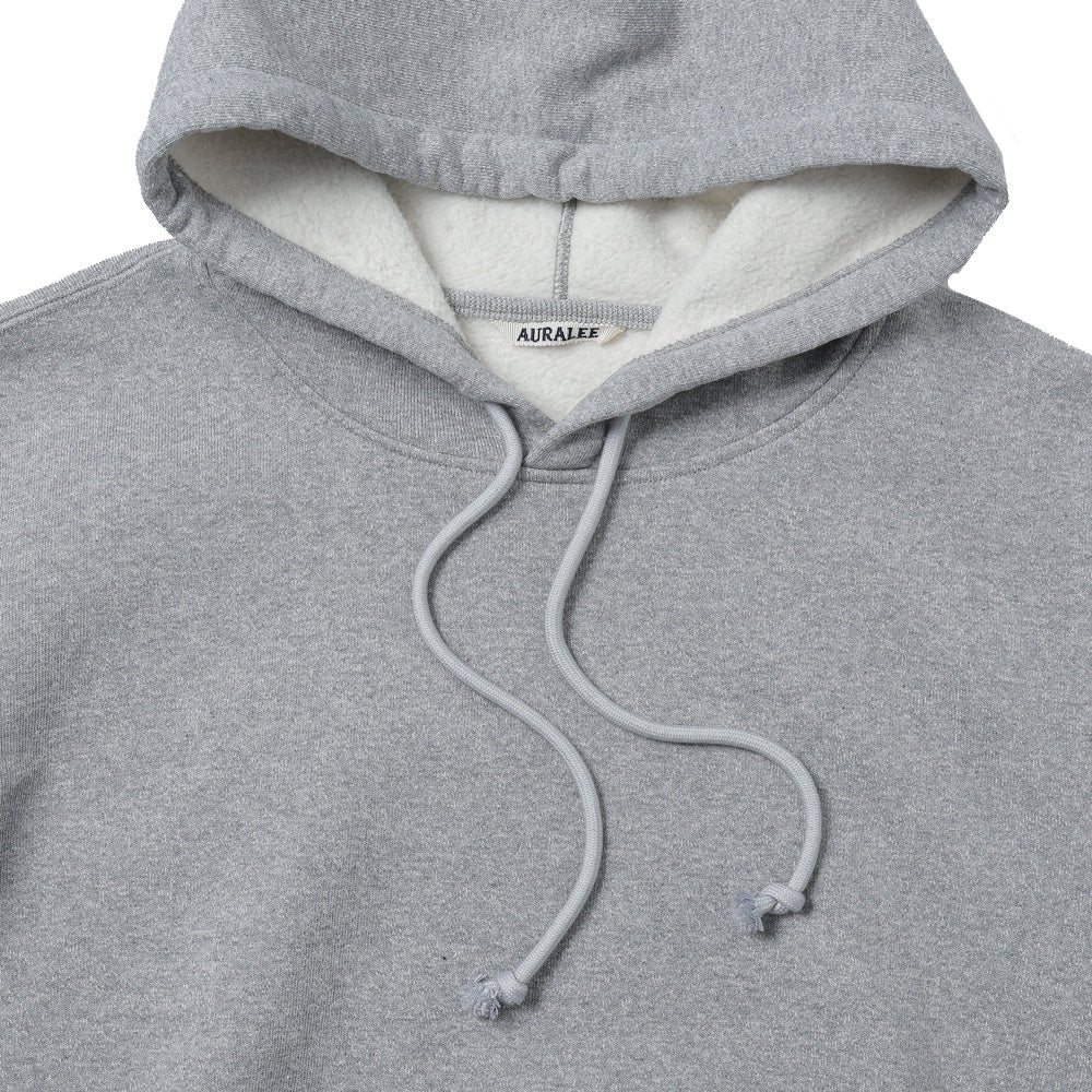AURALEE(オーラリー) SMOOTH SOFT BD SWEAT P/O PARKA (A25AP01TU