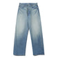 SELVEDGE FADED HEAVY DENIM WIDE PANTS