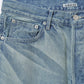 SELVEDGE FADED HEAVY DENIM WIDE PANTS