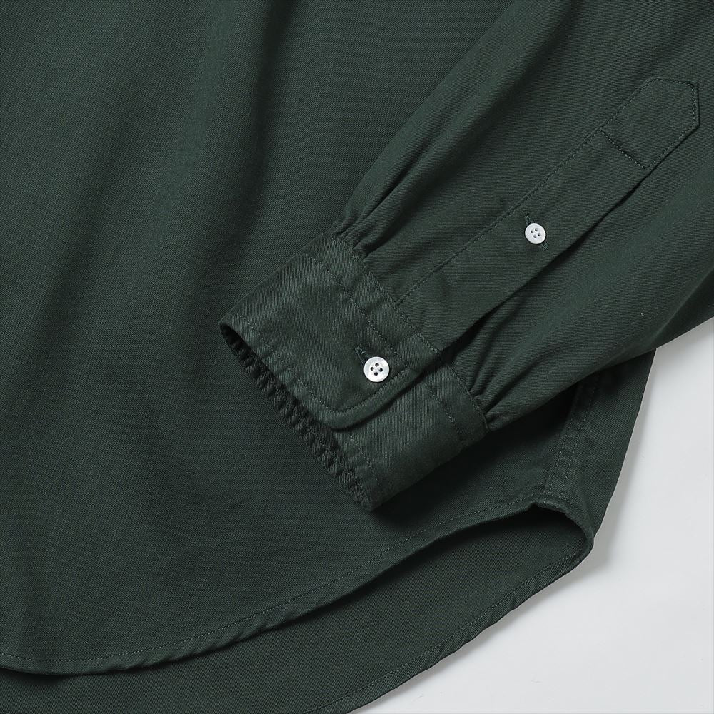 Double Weave Twill Regular Collar Shirt