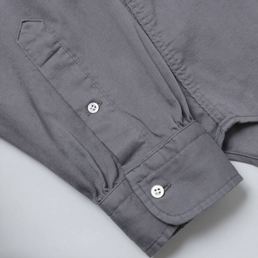 Double Weave Twill Regular Collar Shirt