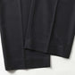 DOUBLE PLEATED STRAIGHT TROUSERS WOOL FLANNEL