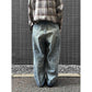 FRESH MAN DENIM WIDE PANTS PAINT