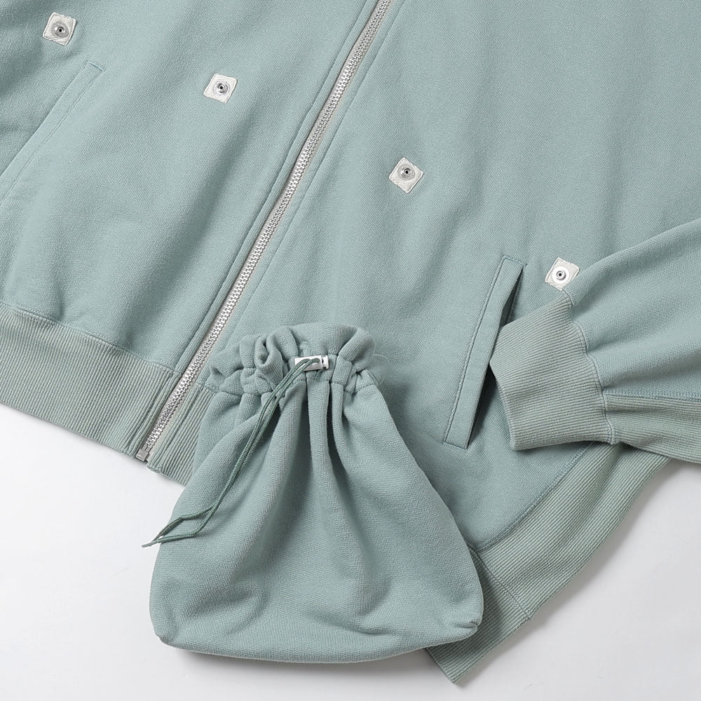 KINCHAKU ZIPUP HOODIE