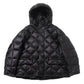 Ultra-lightweight diamond quilted outdoor down jacket and hoodie