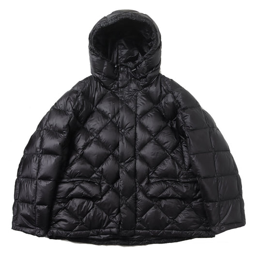 Ultra-lightweight diamond quilted outdoor down jacket and hoodie