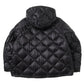 Ultra-lightweight diamond quilted outdoor down jacket and hoodie