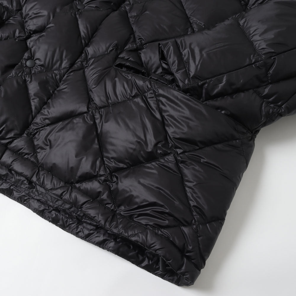 Ultra-lightweight diamond quilted outdoor down jacket and hoodie