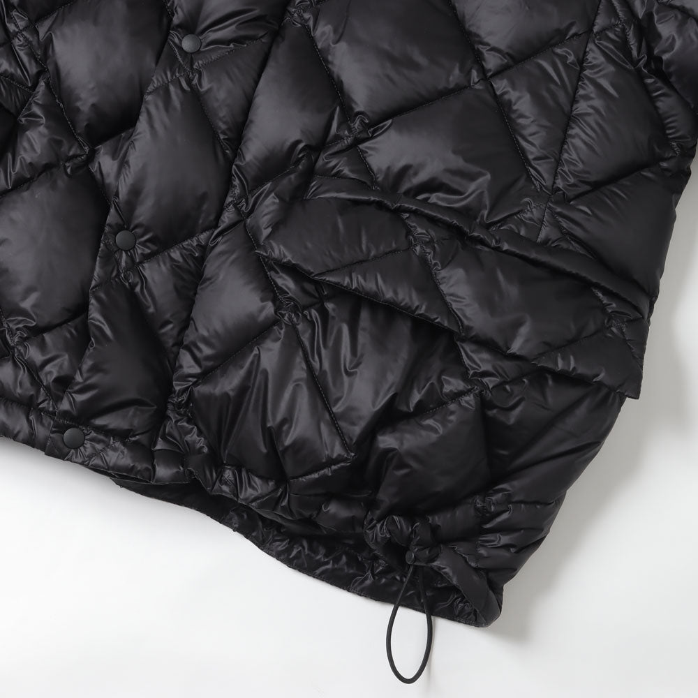 Ultra-lightweight diamond quilted outdoor down jacket and hoodie