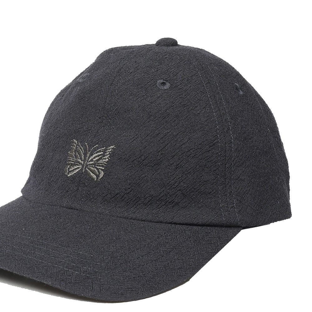 Baseball Cap - Wool Diagonal Jacquard