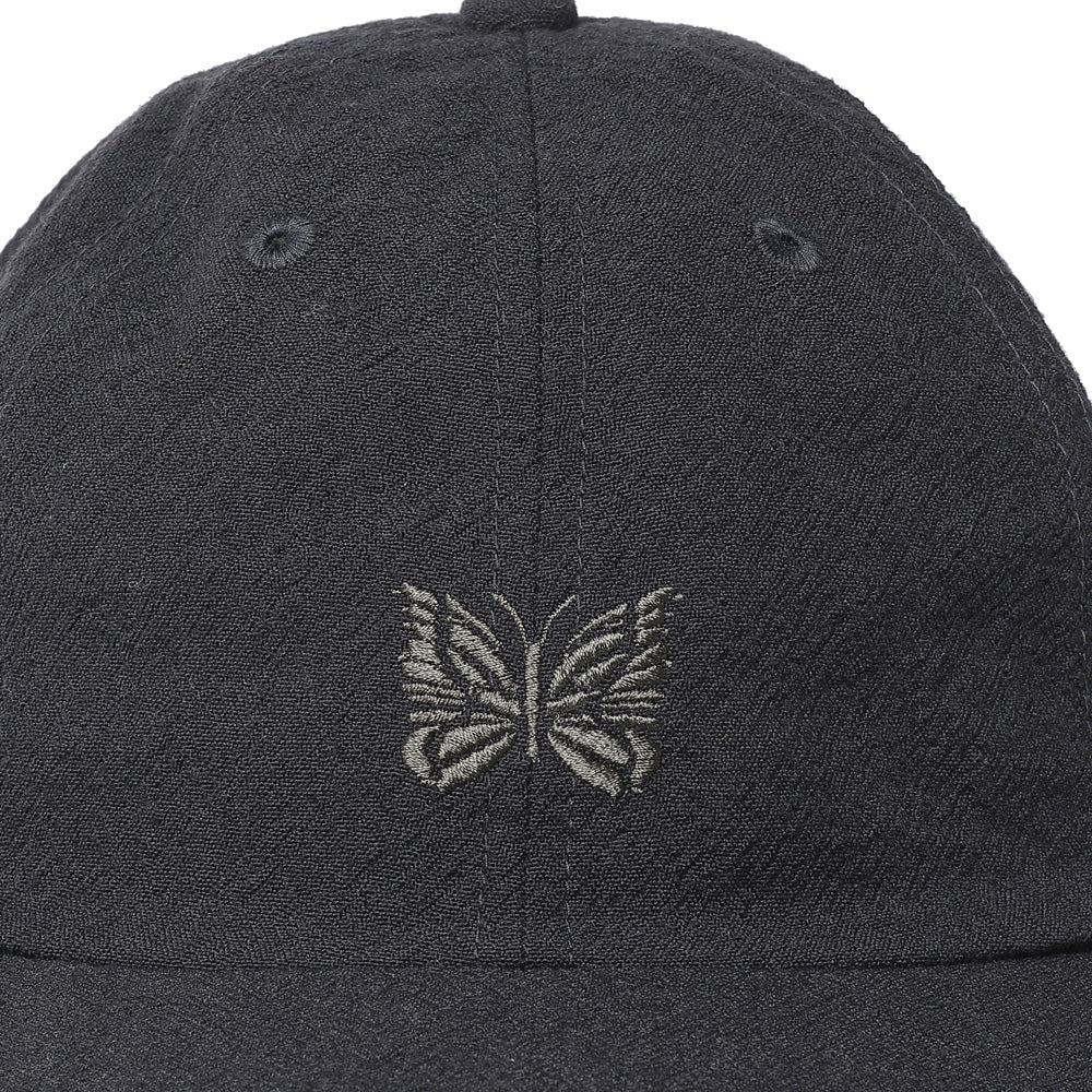 Baseball Cap - Wool Diagonal Jacquard