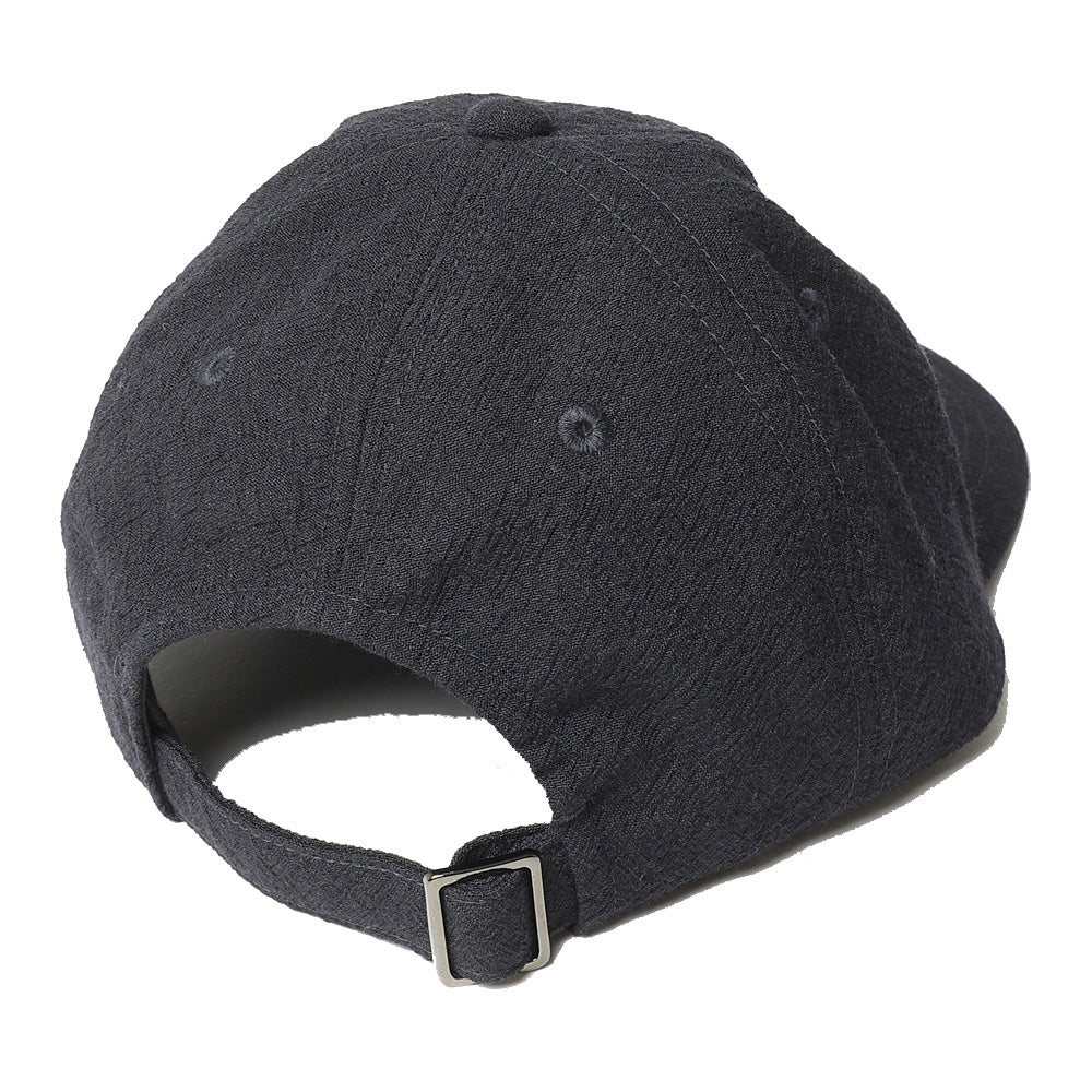 Baseball Cap - Wool Diagonal Jacquard