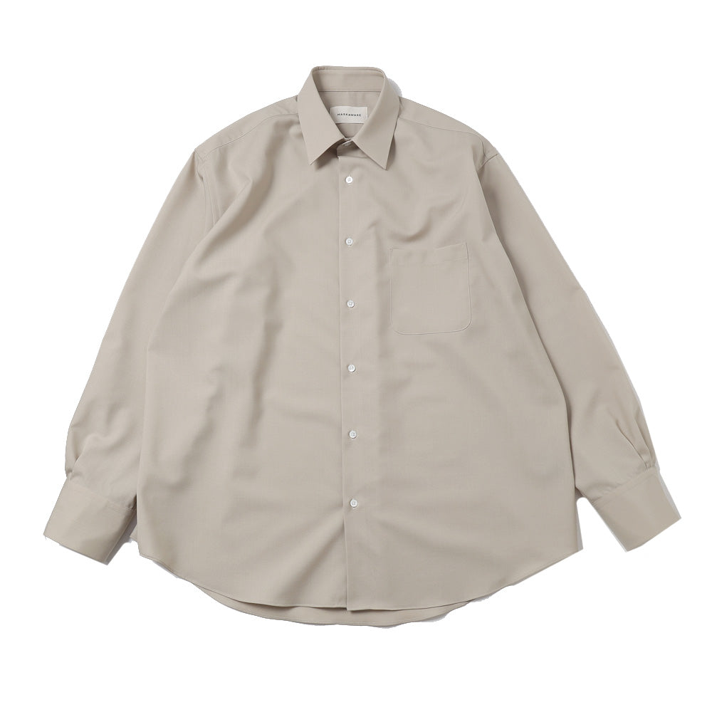 MARKAWARE - COMFORT FIT SHIRT ORGANIC WOOL 2/80 TROPICAL (A26A