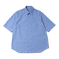 SUVIN HIGH COUNT CLOTH STRIPE HALF SLEEVED SHIRT