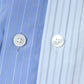 SUVIN HIGH COUNT CLOTH STRIPE HALF SLEEVED SHIRT