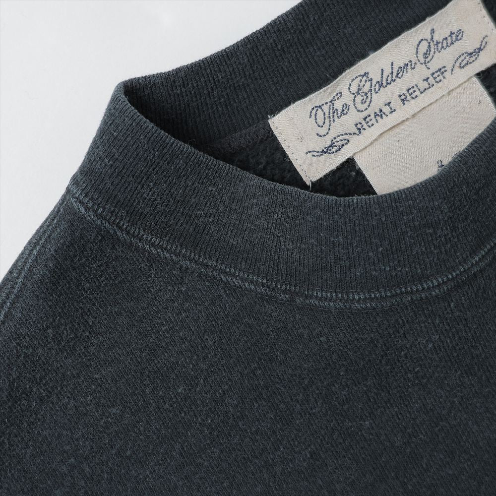 SP加工起毛裏毛クルー (BONE)