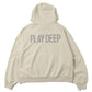 Double SP processed fleece hoodie (SKATE)