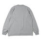 Printed Cross Crew Neck Long Sleeve T-Shirt - Flower 26ssmae