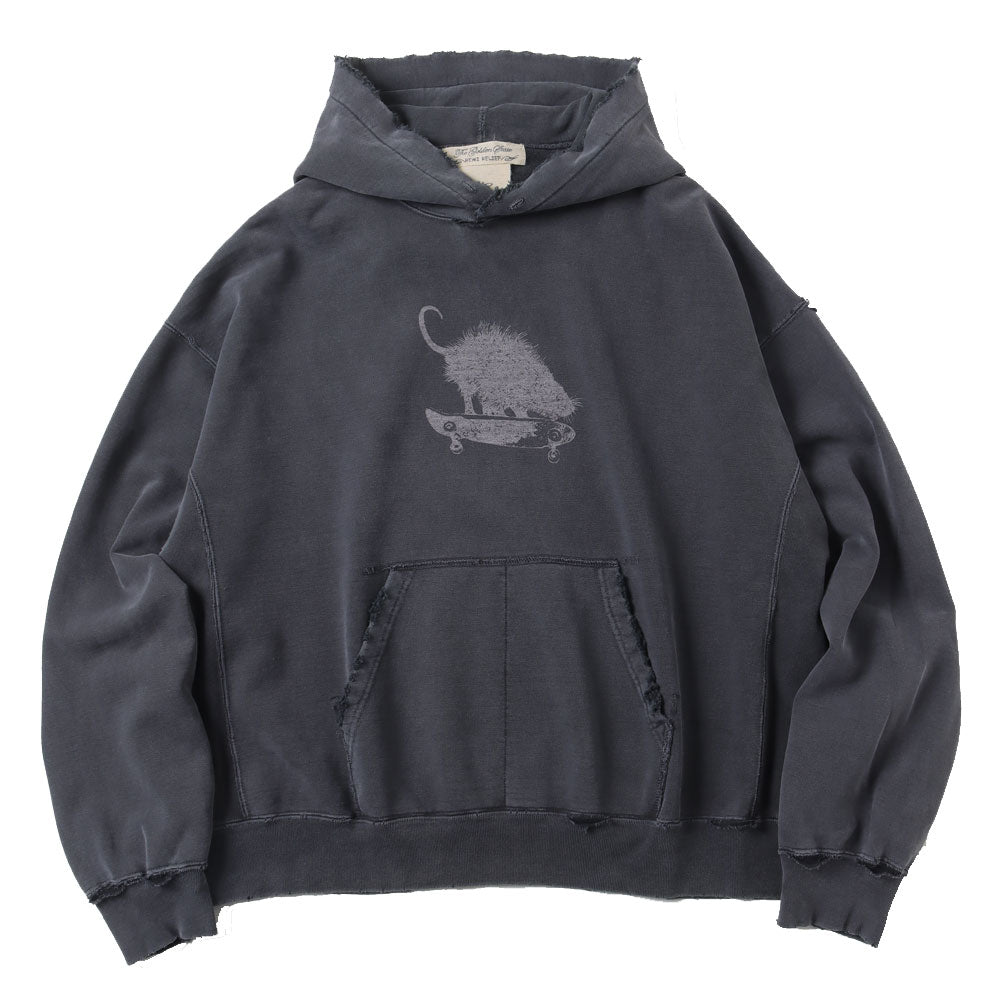 Double SP processed fleece hoodie (SKATE)