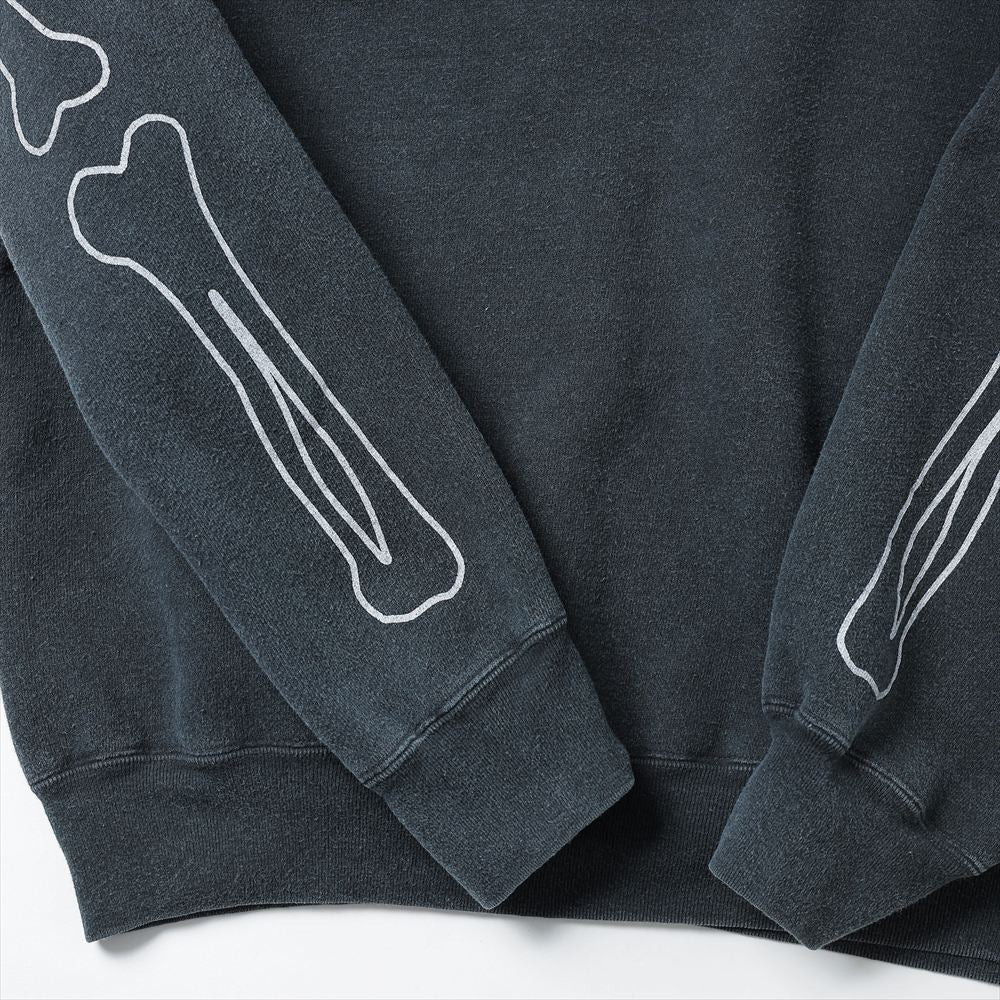 SP加工起毛裏毛クルー (BONE)