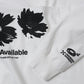 Printed Cross Crew Neck Long Sleeve T-Shirt - Flower 26ssmae