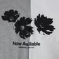 Printed Cross Crew Neck Long Sleeve T-Shirt - Flower 26ssmae