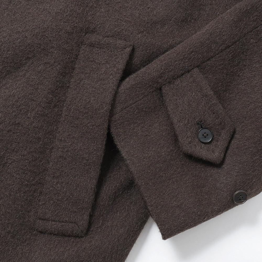 BABY CAMEL FLANNEL COAT