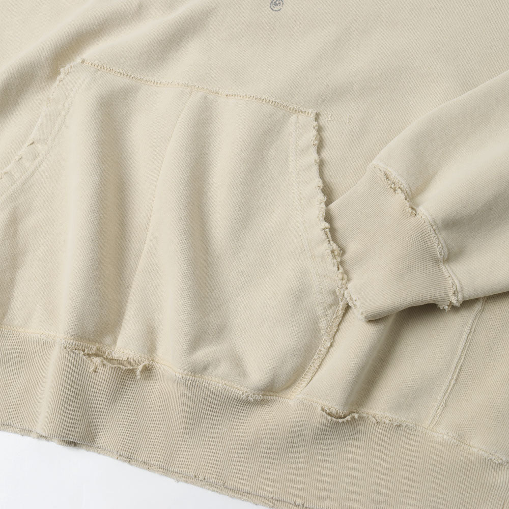 Double SP processed fleece hoodie (SKATE)