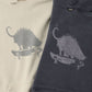 Double SP processed fleece hoodie (SKATE)