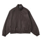 BABY CAMEL FLANNEL ZIP BLOUSON